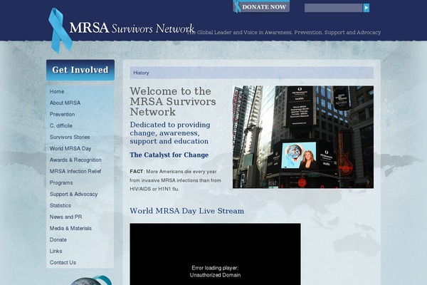 mrsasurvivors.org site used Msn