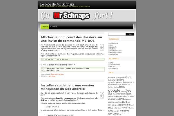 Site using Sociable plugin