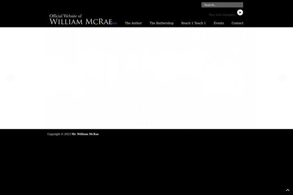 mrwilliammcrae.com site used U-design-4