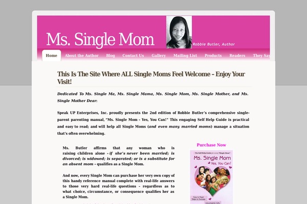 ms-singlemom.com site used Vectorlover