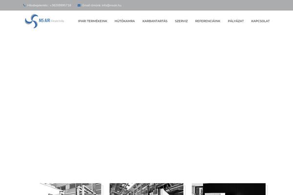 Nah theme site design template sample