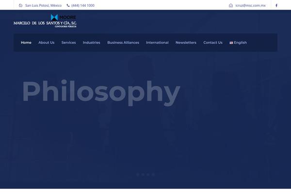 Financity theme site design template sample