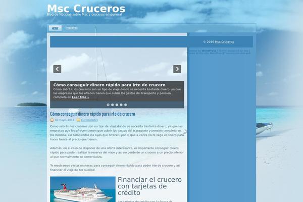 msccruceros.org site used Boating