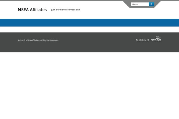 mseanea.org site used Msea-affiliates