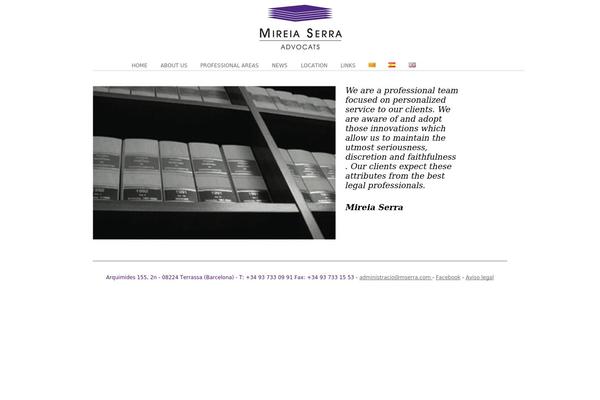 Twenty Twelve theme site design template sample