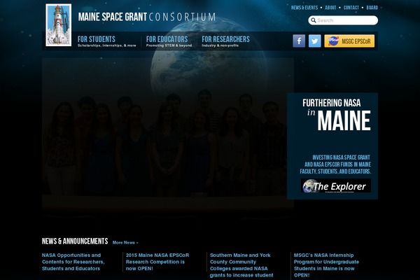 msgc.org site used Msgc-theme