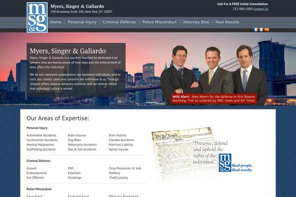 msgjustice.com site used Custom-responsive