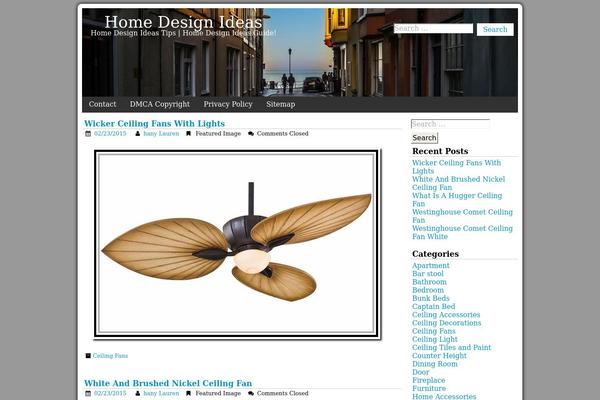 Azul Silver theme site design template sample