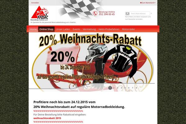 msk-motoshop.ch site used Motoshop