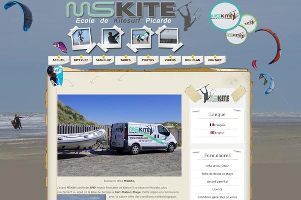 Site using cformsII - contact form plugin