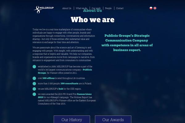 mslgroup.pl site used Msl-group