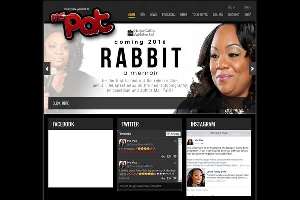 Rockit theme site design template sample