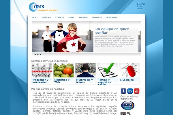 Mss theme site design template sample
