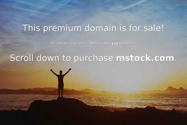 mstock.com site used Understand