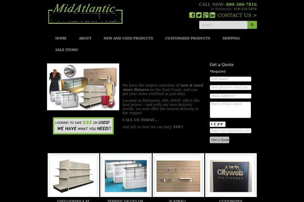 mstorefixtures.com site used Midatlantic-store-fixtures-custom-theme