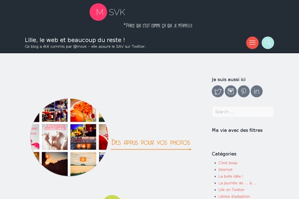 msvk.fr site used Sorbet