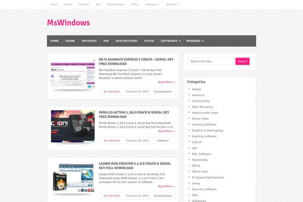 mswindows.net site used Bloggie