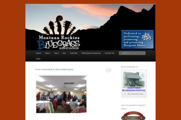 Twenty Eleven theme site design template sample