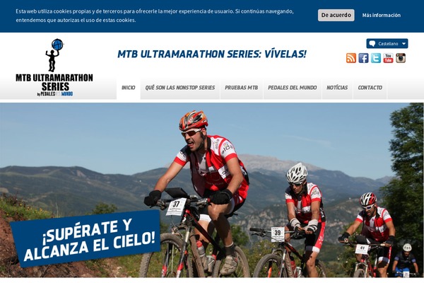 mtbultramarathonseries.com site used Pedales-del-mundo