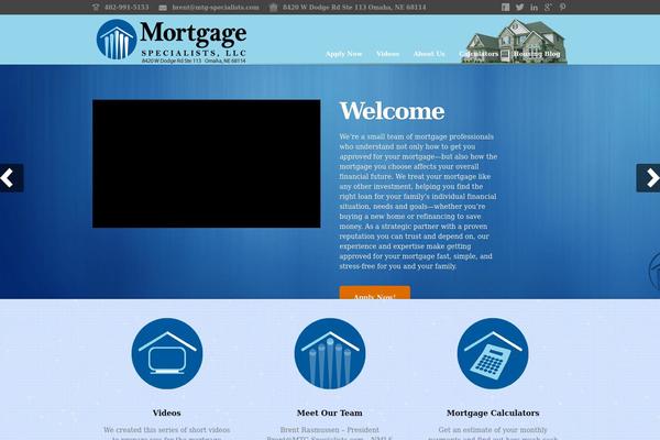 Site using CT Mortgage Calculator plugin