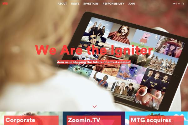 mtg theme websites examples
