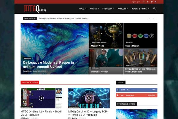 Newspaper theme site design template sample