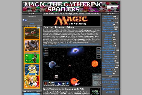 mtgspoilers.com site used Blacknwhyte