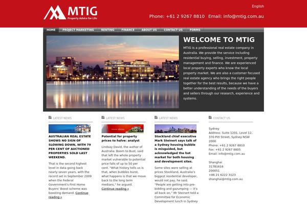 mtig.com.au site used Icompany2.4