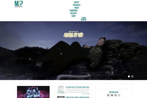 mtpentertainment.com site used V-theme