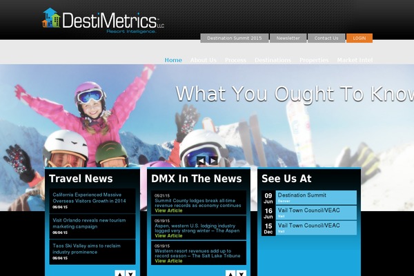 mtrip.org site used Destimetrics