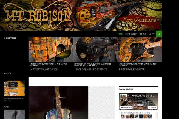 Twenty Fourteen theme site design template sample