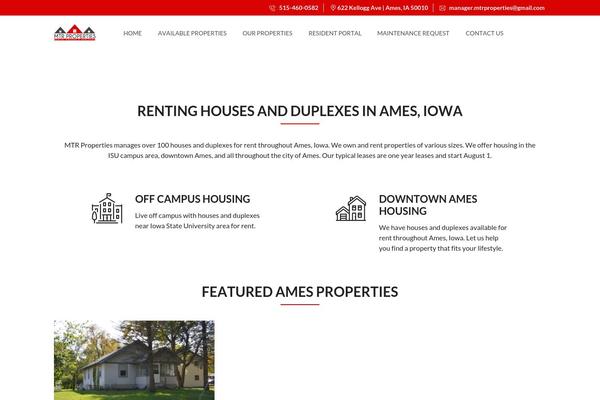 mtrproperties.com site used MyHome