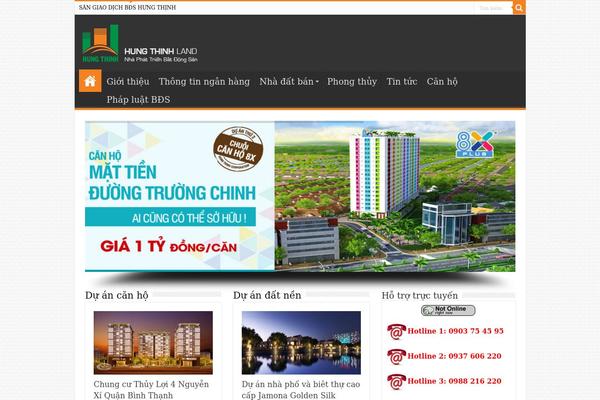 Sahifa theme site design template sample