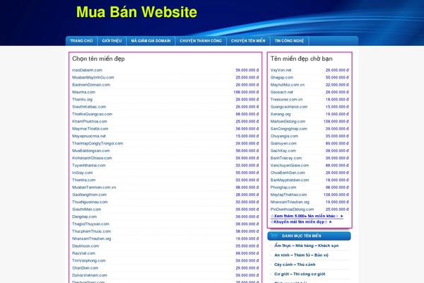 muabantrangweb.com site used Darry
