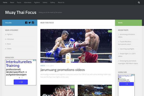 Site using Dynamic Content Gallery plugin