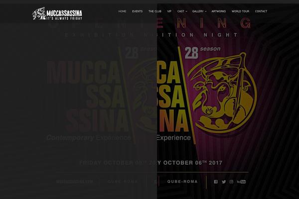 muccassassina.com site used Music-band