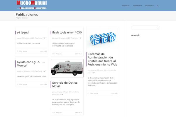 KLEO theme site design template sample