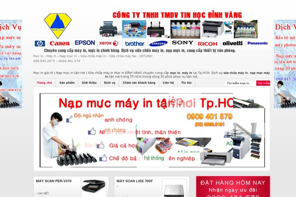 mucindinhvang.com site used Chau-cay
