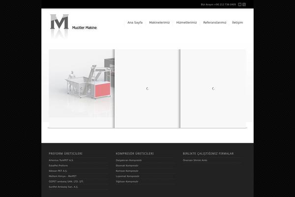 Corona theme site design template sample