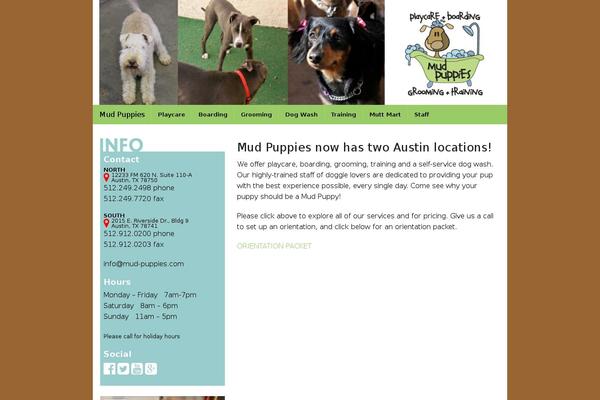 mud-puppies.com site used Mudpuppies