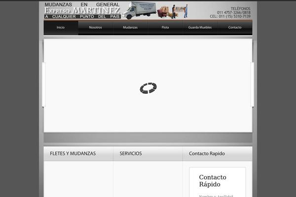 mudanzas-martinez.com.ar site used Mudadora-mudanzas