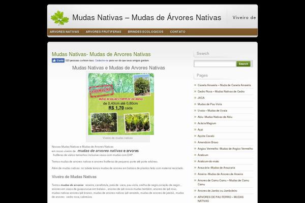 NatureFox theme site design template sample