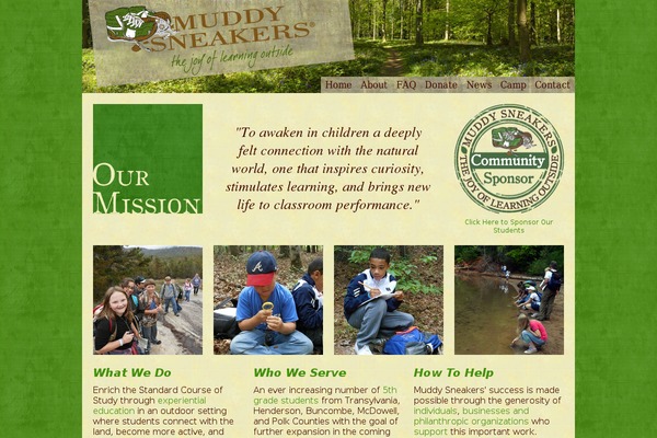 muddysneakers.org site used Muddysneakers