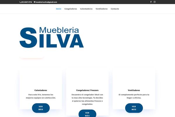 Divi theme site design template sample