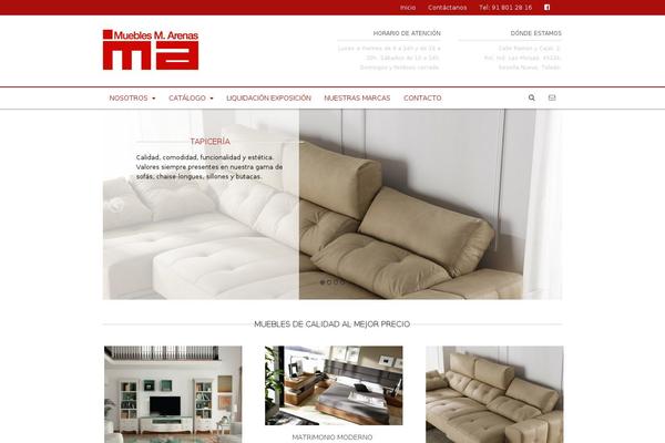 muebles-marenas.es site used Muebles