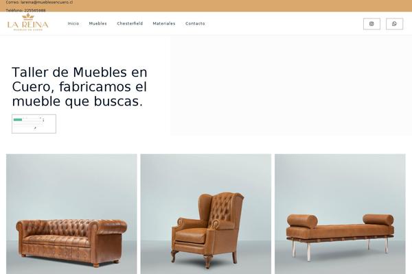 mueblesencuero.cl site used Muebles-encuero