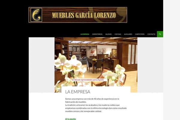 Twenty Fourteen theme site design template sample