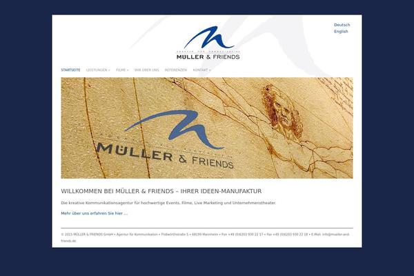 mueller-and-friends.com site used Muellerandfriends-adapt