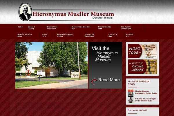 muellermuseum.org site used Kestrel