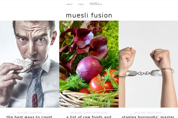 mueslifusion.com site used Ogma